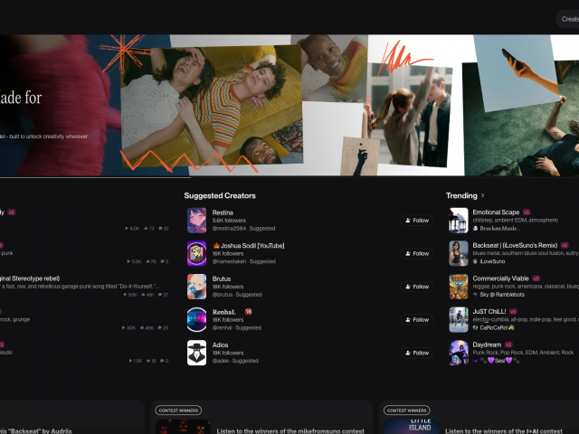 Suno: abestiak sortzeko modua aldatzen ari den tresna